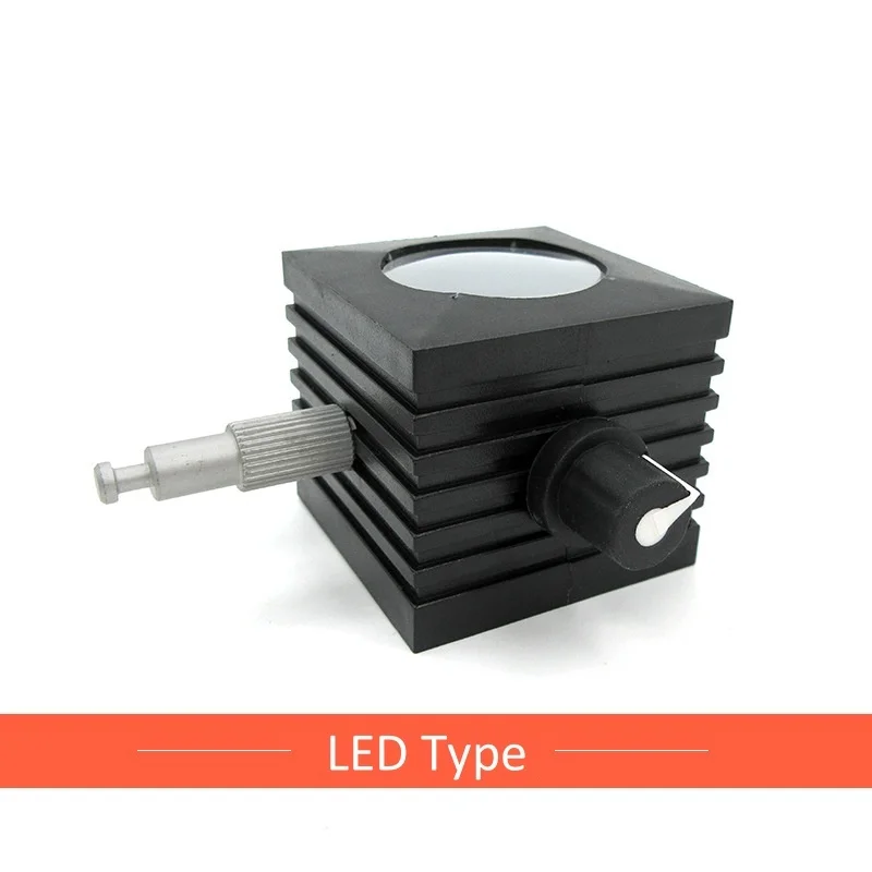 Fuente de luz eléctrica enchufable para microscopios orgánicos, luz LED ajustable externa, reemplaza la iluminación de la bombilla del Reflector
