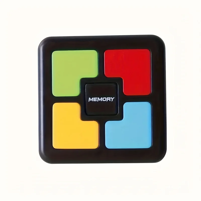 Handheld Memory Game with Lights & Sounds - Educational Brain Teaser Toy for Youngsters,