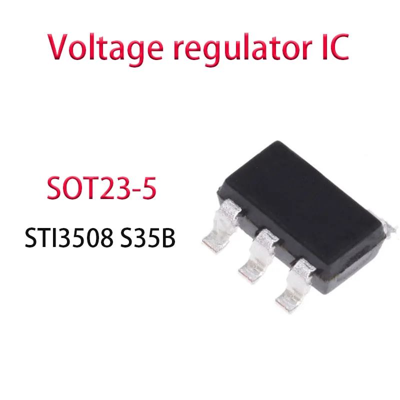 

Voltage regulator IC STI3508 S35B 100PCS S10A DC-DC synchronous step-down IC