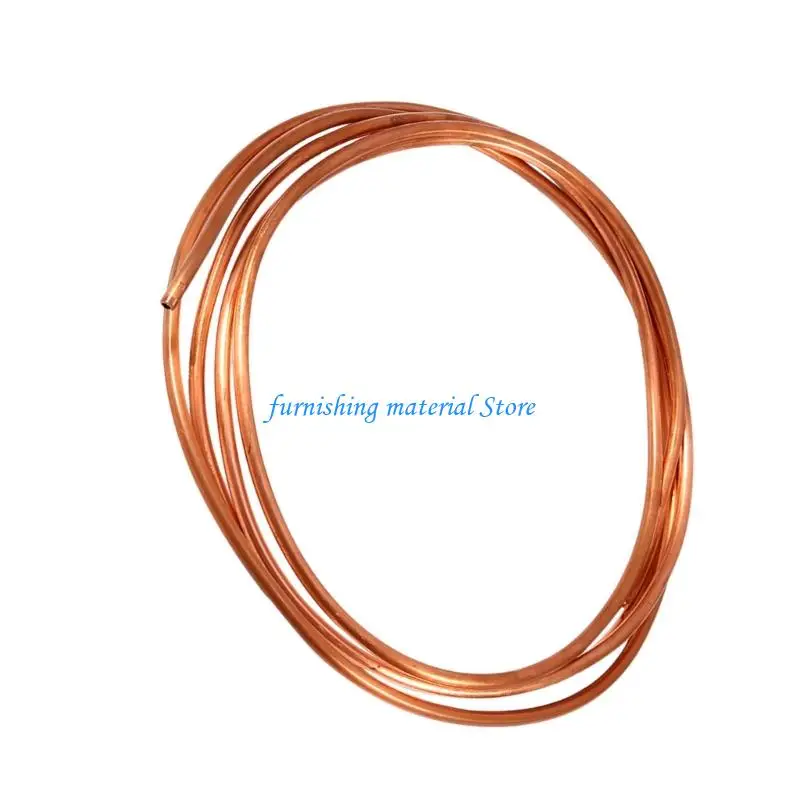 

Y5GD 2M Seamless Copper Refrigeration Tubing Soft Coil For HVAC Systems And DIY Projects Meets ASTM B280 Standard