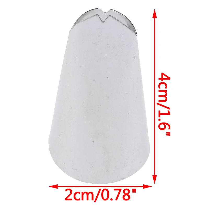 ● 5 Pcs Set Leaves Nozzles Stainless Icing Piping Pastry Tips For Cake Decorating