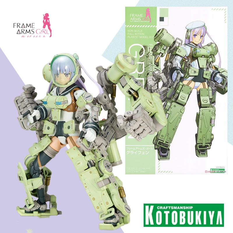 

Kotobukiya Original FRAME ARM GIRL GREIFEN scale Aninm Action Assembly Figure Robot Model Original box Toy Gifts for Kids