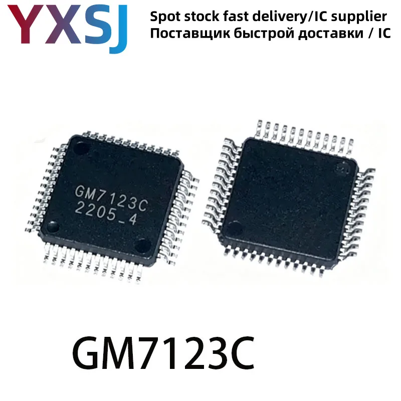 1piece GM7123 GM7123C LQFP48 channel high-definition video encoding circuit