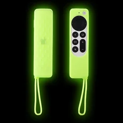 Universal Silicone Remote Protective Case For Apple TV 4K Siri Remote Anti-Slip Shockproof Soft Cover Remote Protective Case