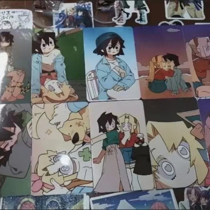 I Love Amy - Merchandise Collection Including Art Books, Keychains, Standees, Small Cards, Stickers, Posters, and Yuri Comics.