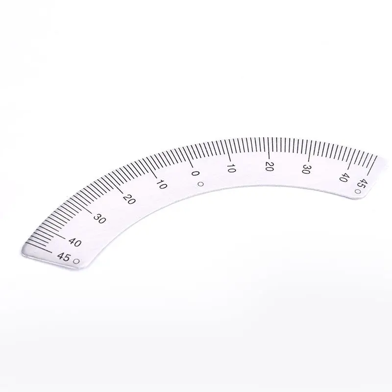 Angle Plate Scale Ruler 45 Degree Angle Arc M1197 Protractors Milling Machine Part - Measuring Gauging Tools