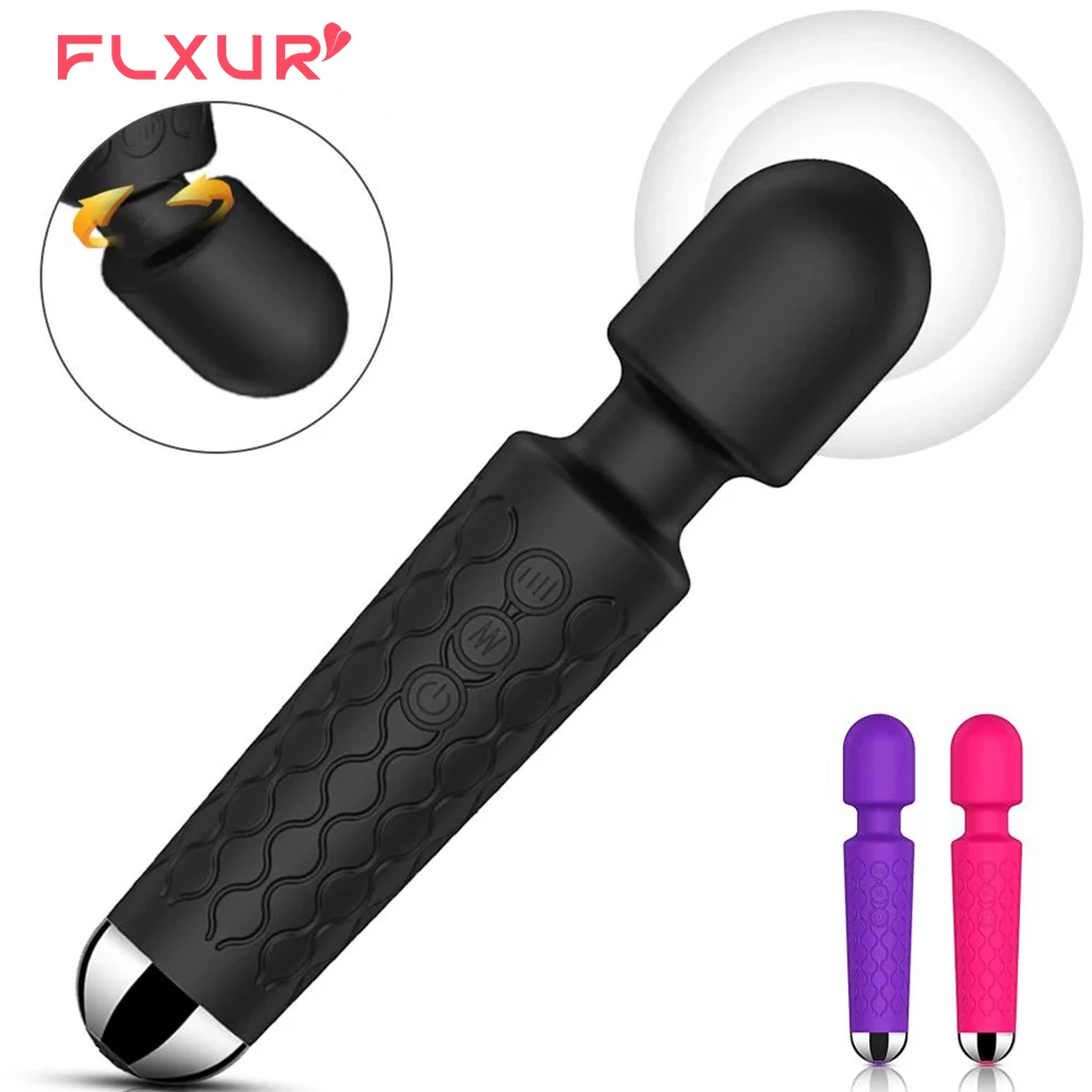 Powerful AV Vibrators Wireless Magic Wand Vibrator Clitoris Stimulator Massager G Spot Erotic Sex Toys for Women Adult Product