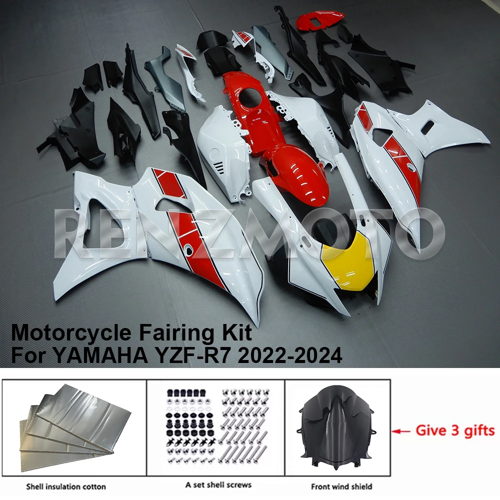 

Y0722-103a Motorcycle Fairing Set Body Kit Plastic For YAMAHA YZF-R7 2022-2024 Accessories ABS Injection Bodywork