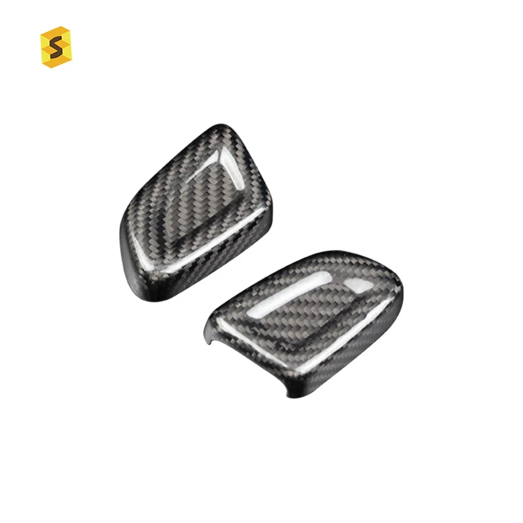 

Car Accessories Real Carbon Fiber Gear Shift Knob Cover for Volvo XC40 XC60 XC90 V60 V90 S60 S90