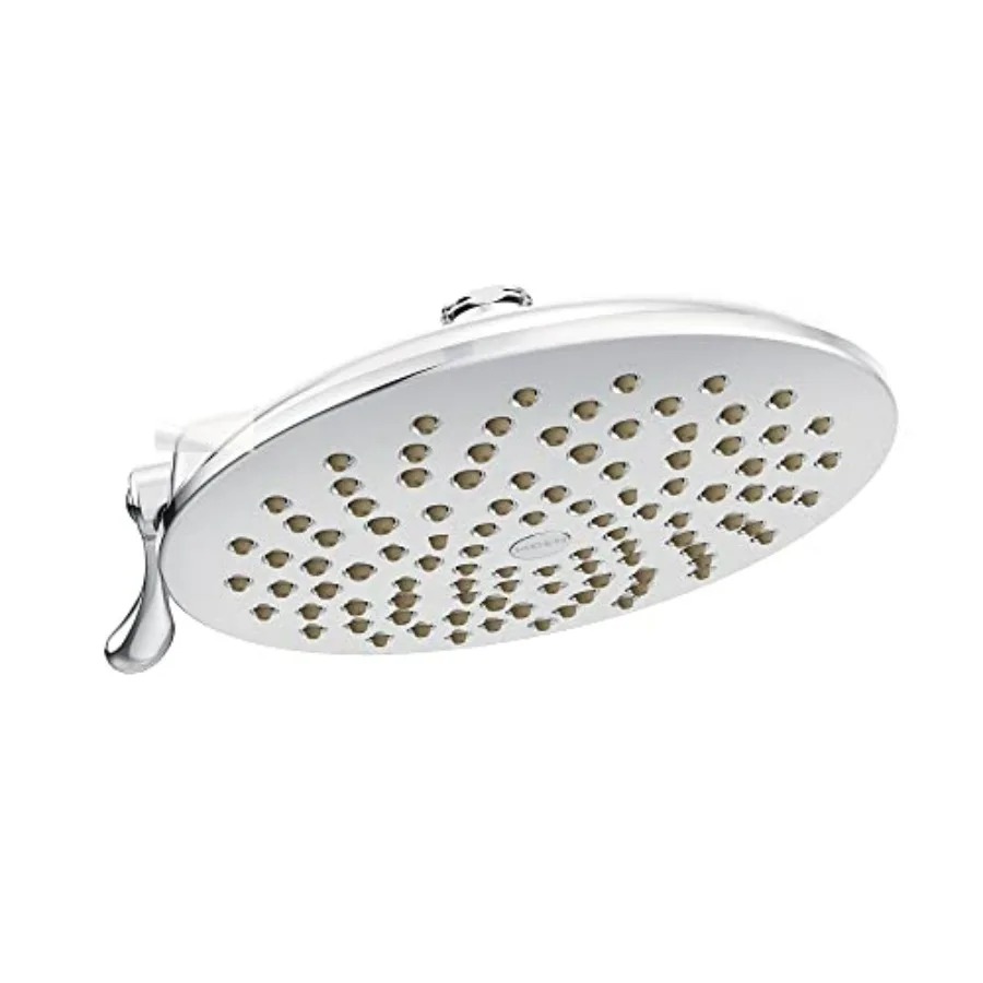 

Eco-Performance Chrome 8-Inch Shower Head with Immersion Technology for Efficient Water Use in Modern Bathrooms