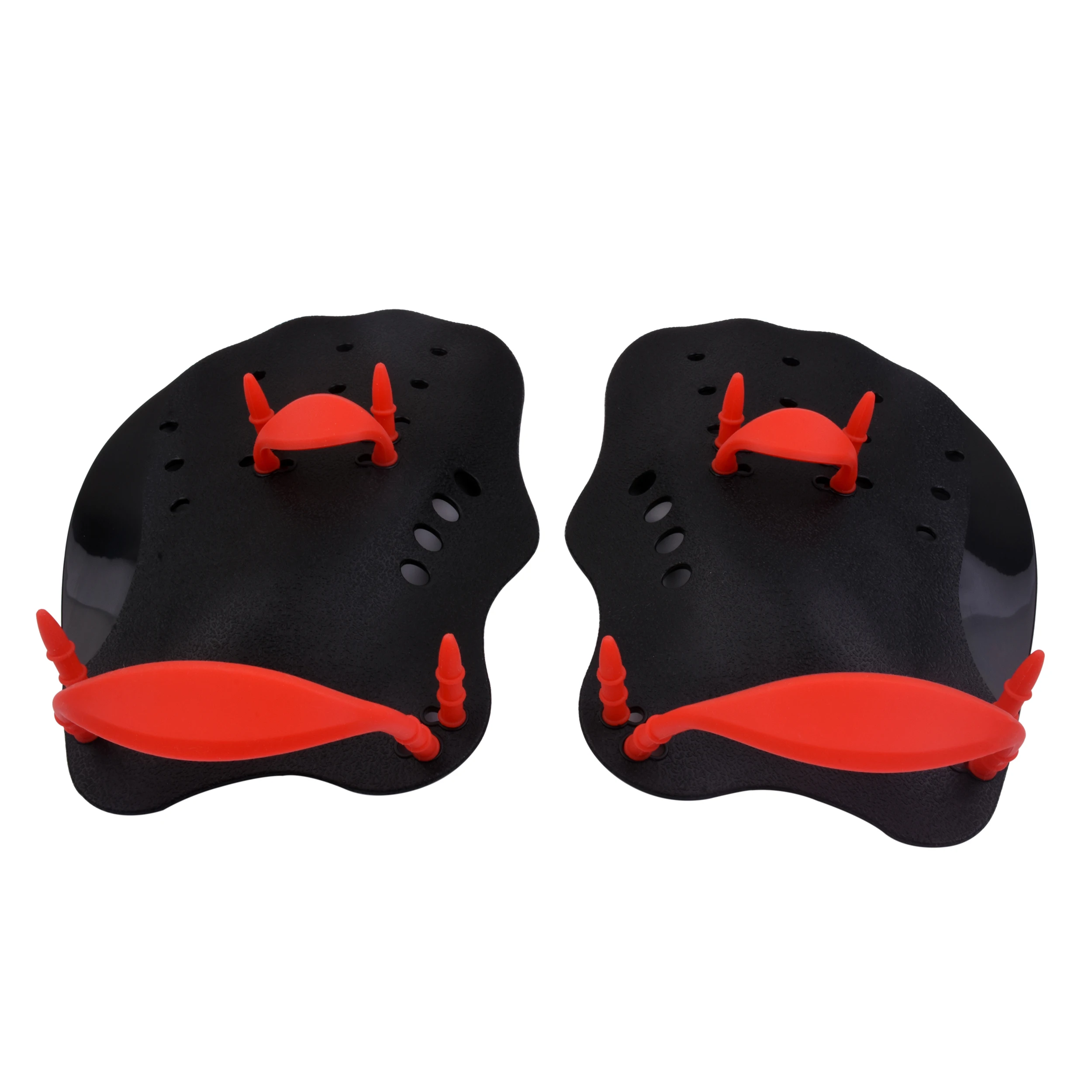Schwarze Schwimmflossen für Kinder und Erwachsene, Freestyle-Trainingflossen, Professionelle Schwimmausrüstung – Detail 16