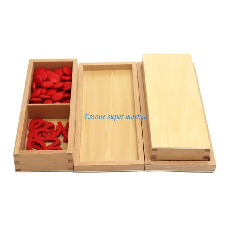 090B 어린이 번호 교육 교육 에이즈 수학 장난감 학습 번호 및 칩 게임 장난감