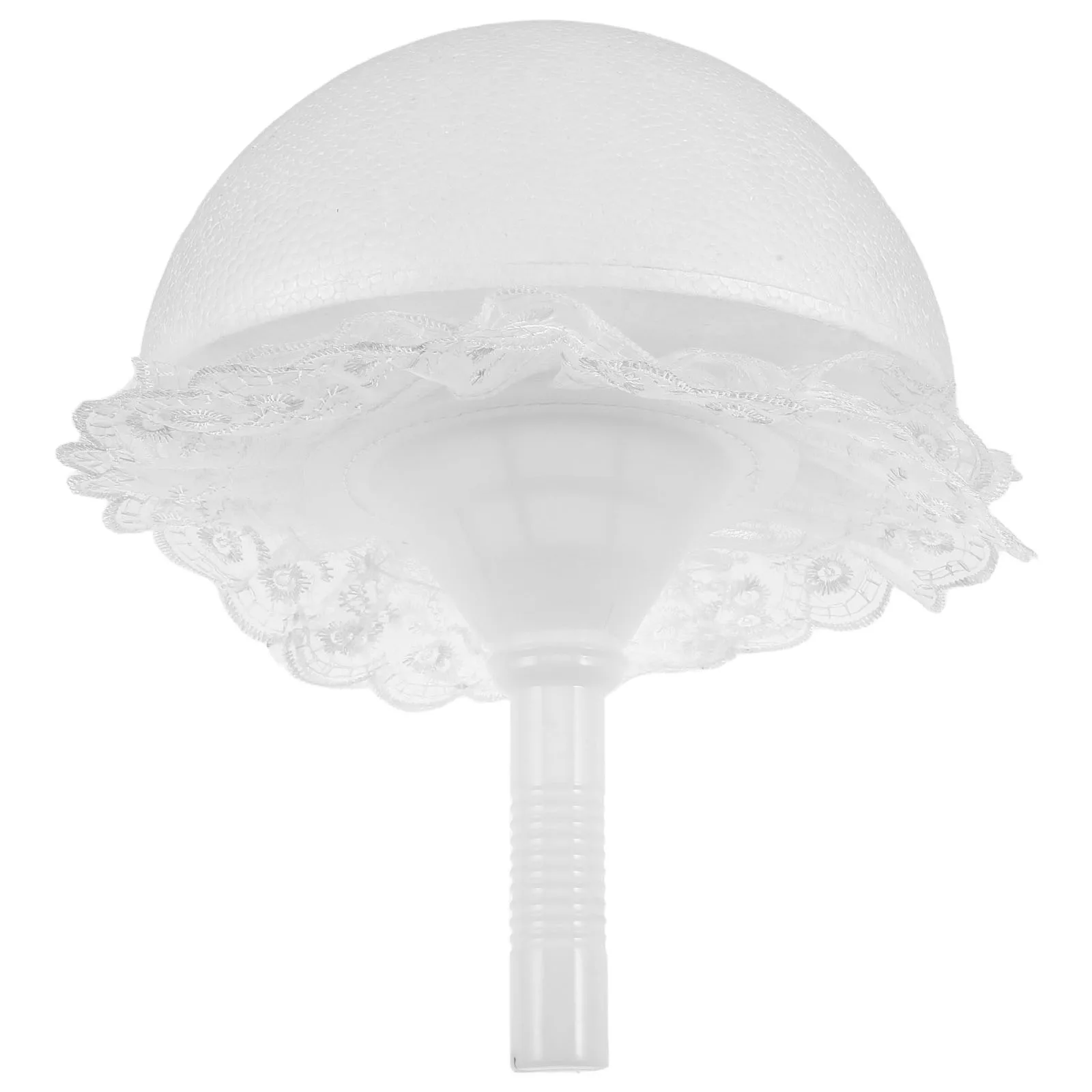 

Bouquet Packaging Foam White Lace Bridal Flower Supplies Holder Base Wedding Artificial Floral Arrangement Tool 1Pc