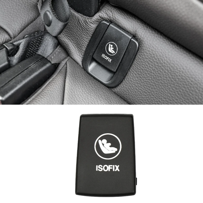 Rear Child Seat Safe Anchor ISOFIX Cover For BMW X1 F48 F49 2016-2023 Car Rear Seat Hook Cover Child Restraint