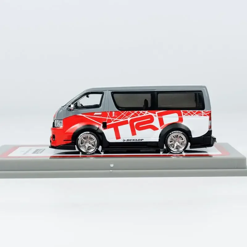 Tarmac nous-mêmes 1/64 Toyota Hiace Widebody TRD Alliage Jouet, Véhicule à moteur, Modèle en métal moulé sous pression, Cadeaux