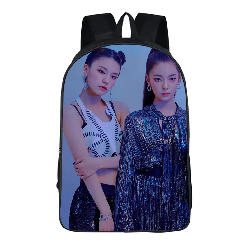 

Harajuku Popular Beautiful ltzy Notebook Backpacks pupil School Bags 3D Print Oxford Waterproof Boys/Girls Laptop Backpacks