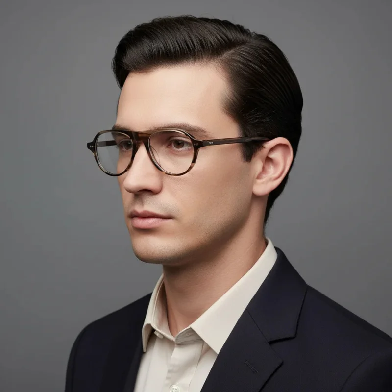 

Ретро ацетатные очки для мужчин и женщин, роскошная черная большая оправа, модные очки для чтения 2025 года, высокое качество