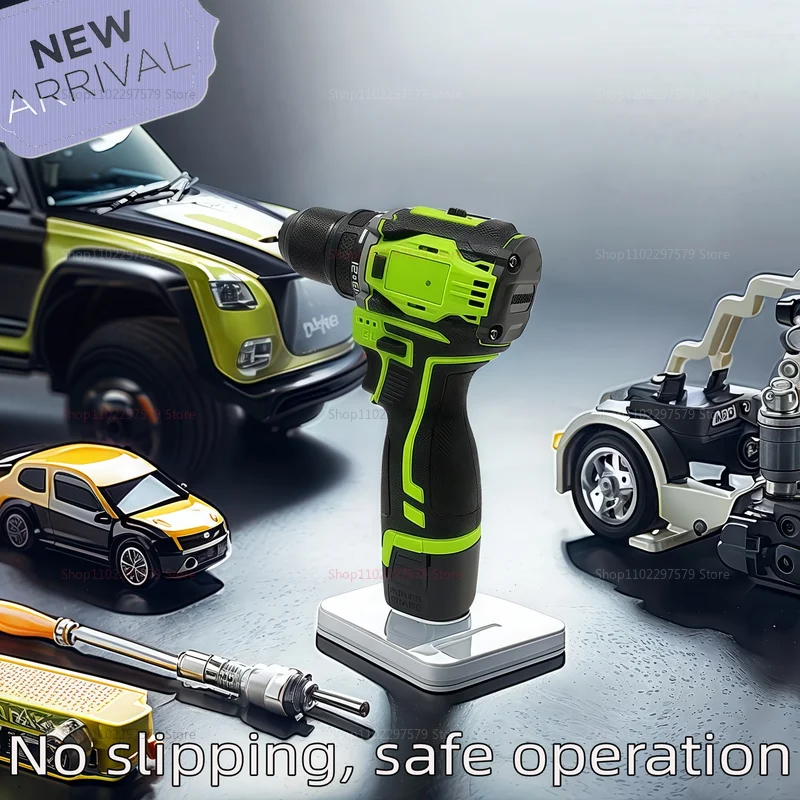 สว่านไร้สายลิเธียม 18V 2in1 และไขควงไฟฟ้า มอเตอร์ไร้แปรงถ่าน แรงบิด 45Nm เครื่องมืออเนกประสงค์สำหรับงานบ้าน DIY ซ่อมรถยนต์