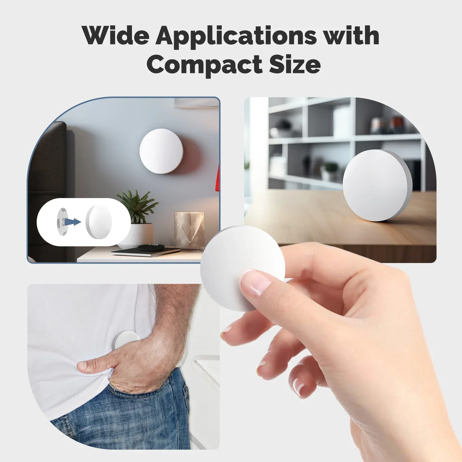 MOES Tuya ZigBee الذكية اللاسلكية زر المشهد التبديل بطارية تعمل بالطاقة المحمول إعداد متعدد المشهد الربط وحدة تحكم عن بعد لاسلكية