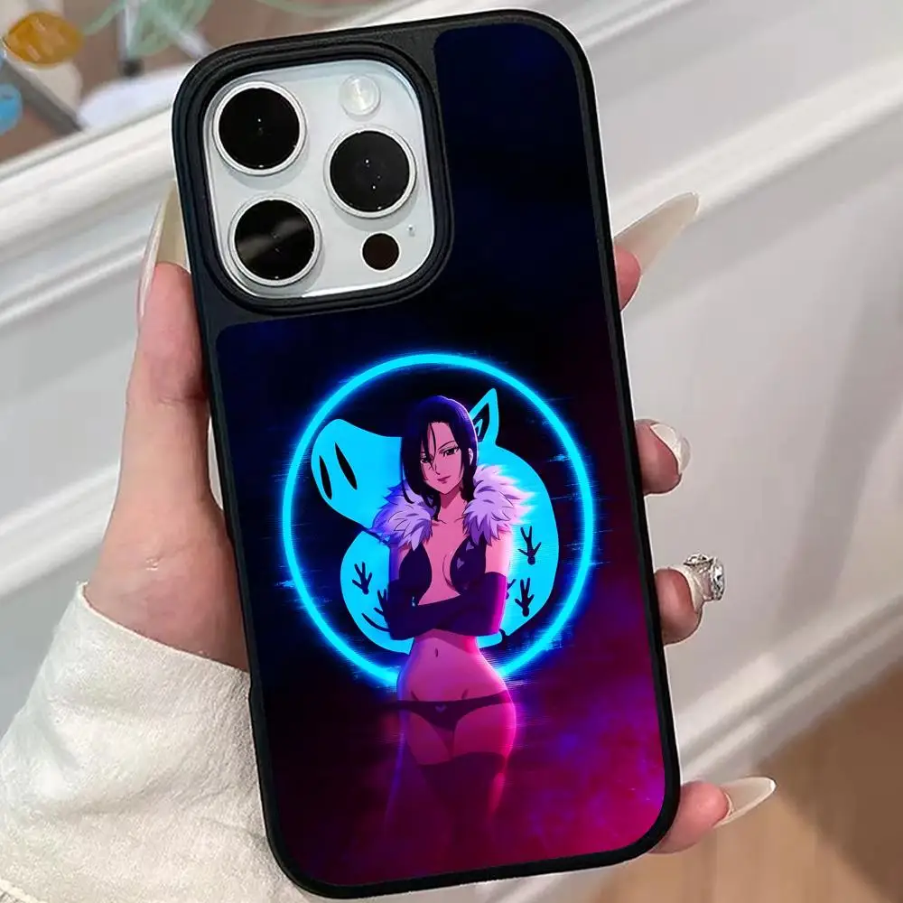Seven Deadly Sins Merlin Phone Case for iPhone 17 16 15 14 13 12 11 Air Pro Max Plus Matte Surface Cover - view 5