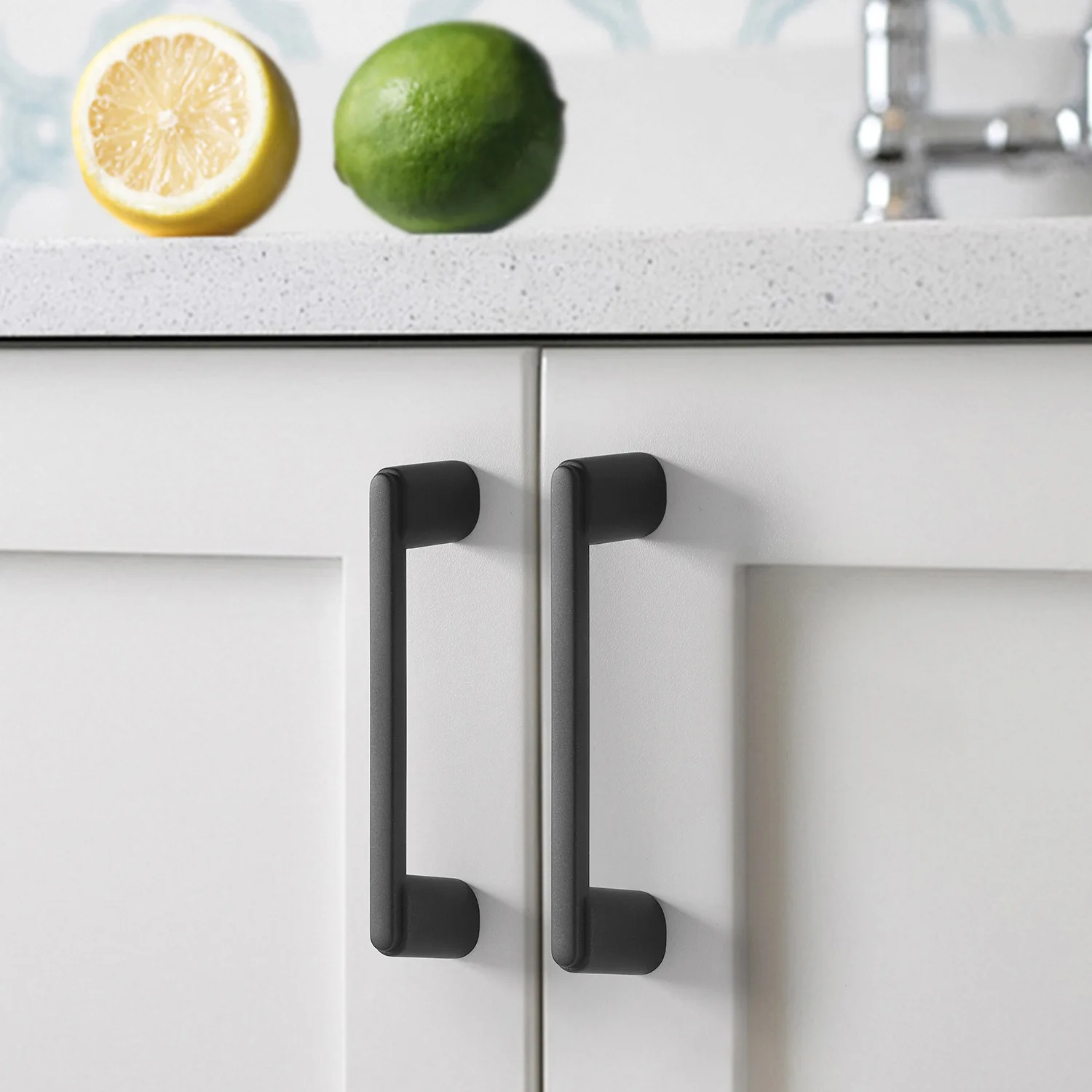 Modern Black Gold Drawer Handles for Wardrobe Cabinet Simple Kitchen Furniture Pulls