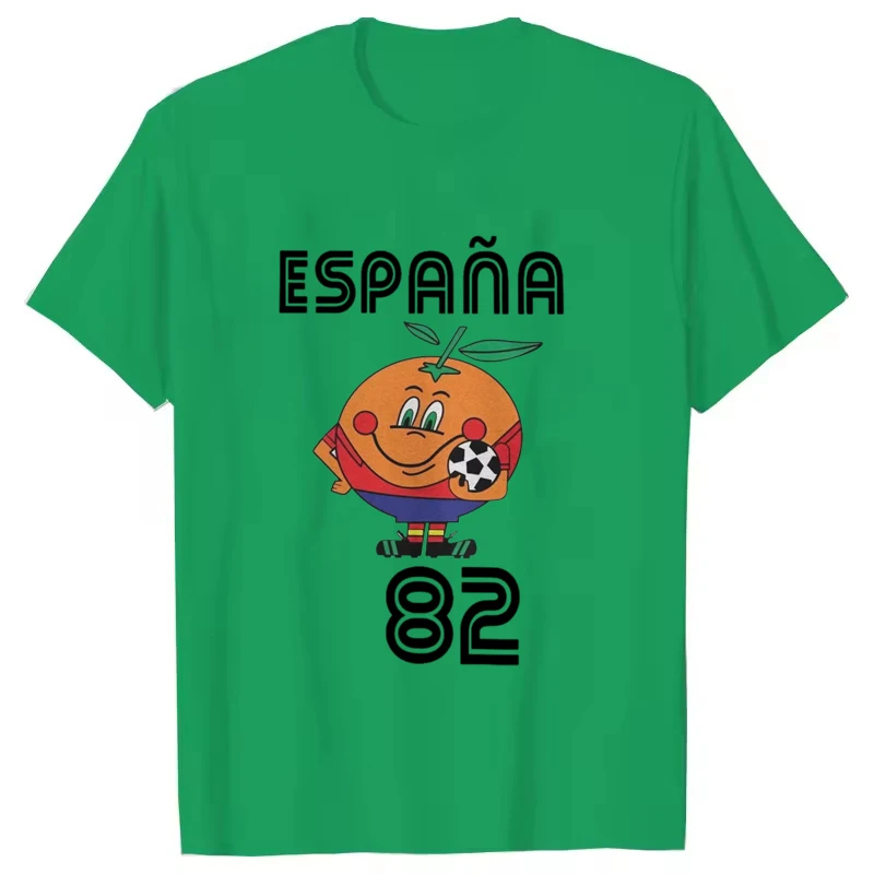 Naranjito T Shirt Men Women's T-Shirt Crewneck Espana 82 Spain