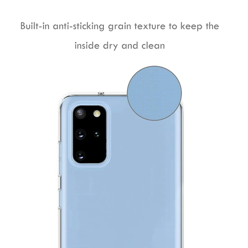 Ultra Thin Silicone Clear Protection Cover for Samsung A71 A51 A41 A31 A21s A12 A70 A50 A30 A20 A10 S20 Fe S20 S21 S22 Plus Case view 6