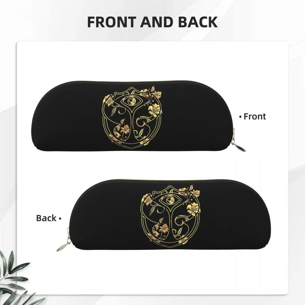 حافظات أقلام الرصاص لمهرجان موسيقى الرقص الإلكترونية البلجيكية من تومورولاند، حامل أقلام كبير للتخزين، صندوق أقلام رصاص لهدايا الأولاد والبنات