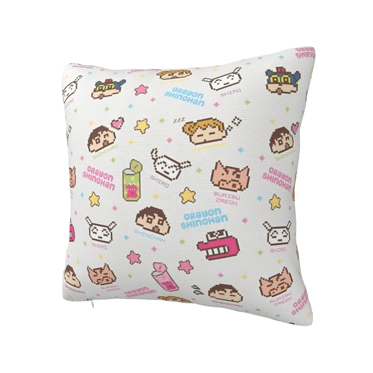 Cute Crayon Shin-chan Himawari Pillowcase Printing Polyester Cushion Cover Decorative Japanese Anime Pillow Case Cover Home