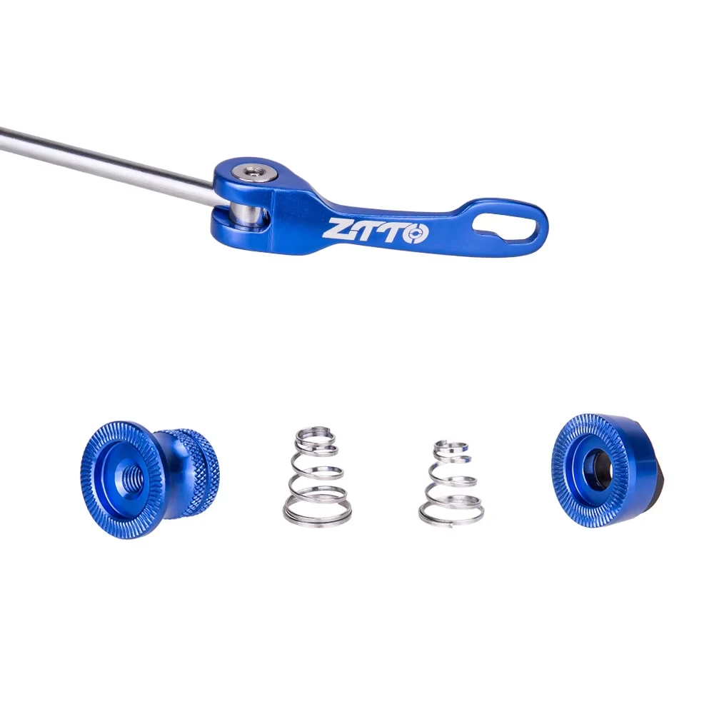 ZTTO QR Quick Release MTB Rennrad Fahrrad Nabe Spieße hebel Aluminium legierung Mountainbike teile Für Vorne 100mm Hinten 135mm – Detail 4