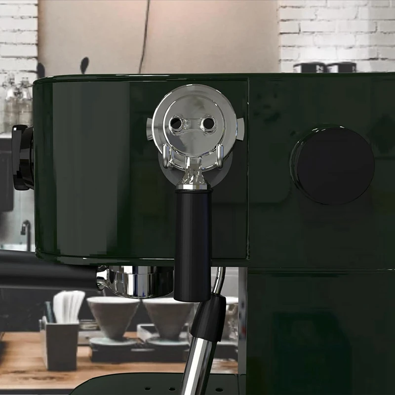 M14K-2Pc Koffie Filterhouder Houder Muurbevestiging, Zelfklevende Espresso Filterhouder Rack Voor 51/53/58Mm Filterhouder