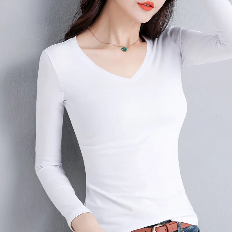 MRMT 2024 Brand New Women's T-shirt Long Sleeve Women T shirt Woman T-shirts For Female Slim Bottoming Tshirt Tops Tees