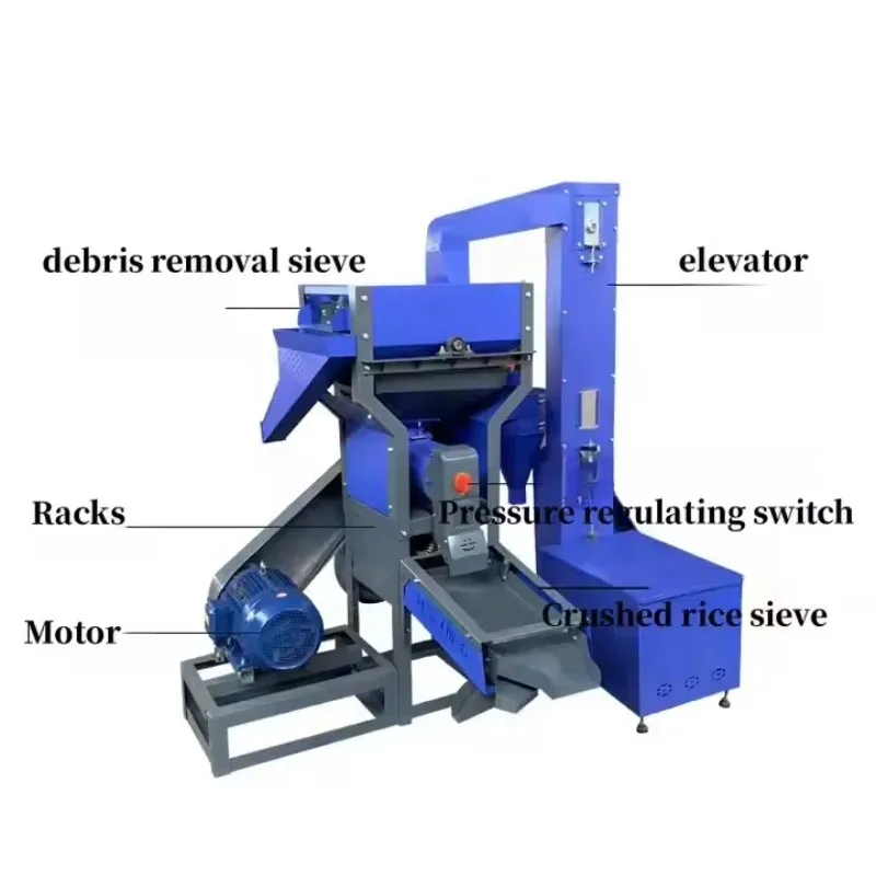 Combine Rice Milling Machine/ Rice Miller Automatic Rice Mill Machines Price