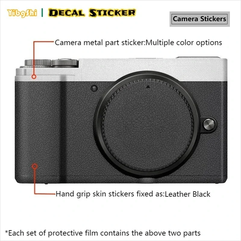For Panasonic GX 9 Camera Sticker Full Coverage GX9 DC-GX9G Camera Body Protective Sticker Removable No Residue Vinyl Decal