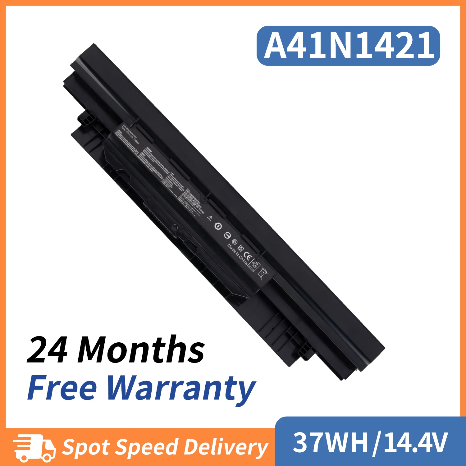 AUSSY A41N1421 بطارية الكمبيوتر المحمول لسلسلة Asus P2530U/UA P2520L P2520LJ/SA P2430U/UJ P2440U PU450C PU451E PU451LA PU451J #1