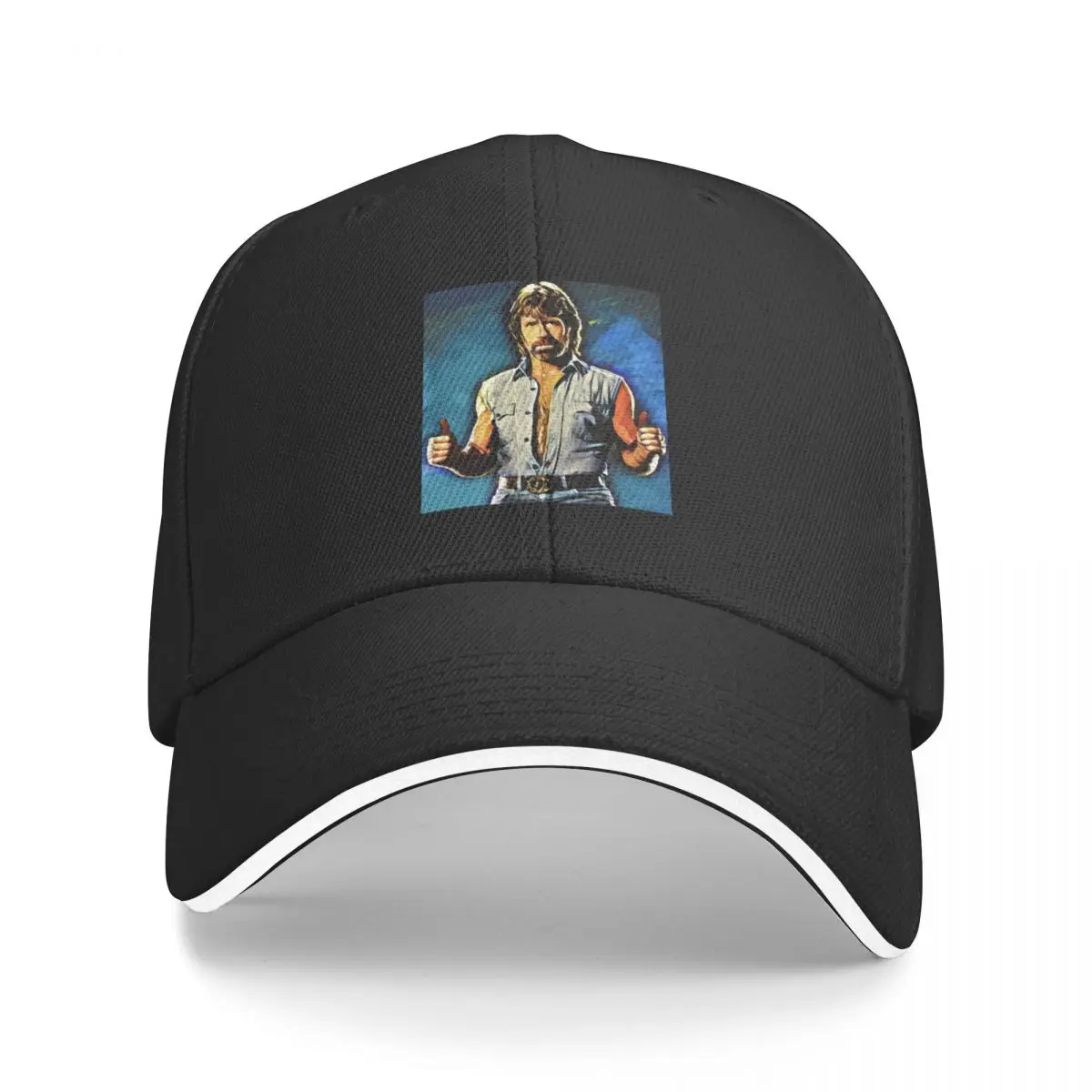 Good Teach Martial Arts Passing Training Chuck Norris Thumbs Up Active Gift Movie Fans Baseball Cap