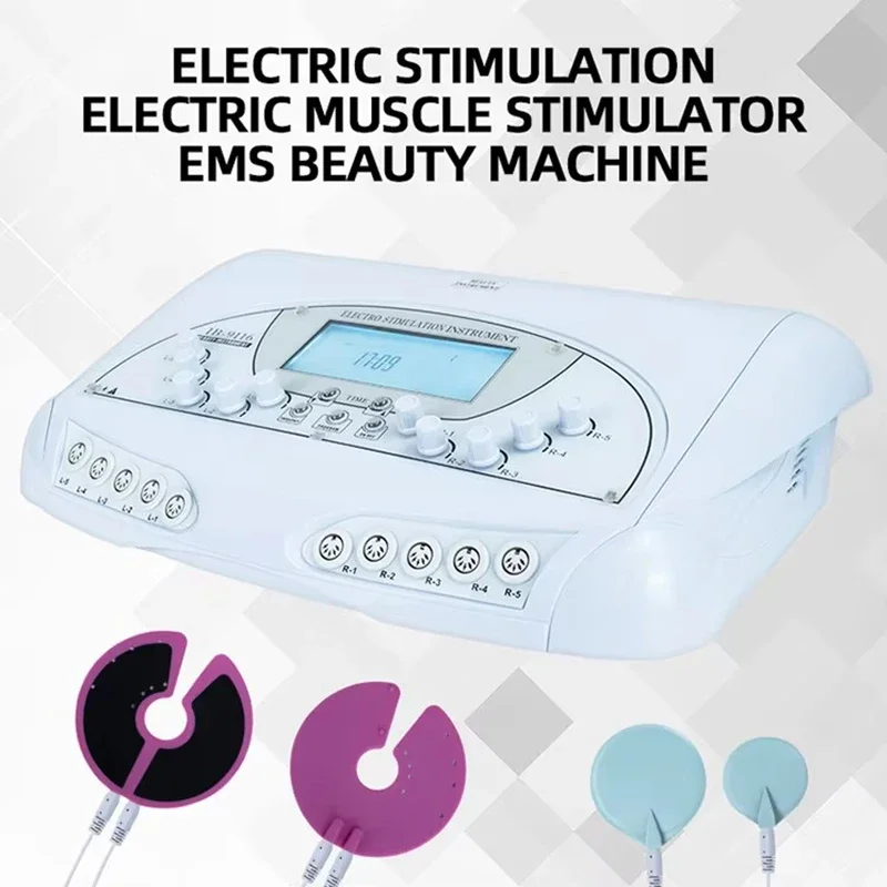 EMS Weight Loss Machine Muscle Stimulator Electrostimulation Body Fitness Slimming Russian Waves Electric Muscle Training