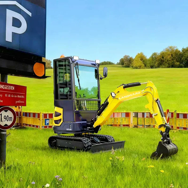 

Euro5 China XT18U Mini Excavator High-Quality Kubota Engine Mini Excavator Agriculture 2-Ton Digger with Accessories Customized