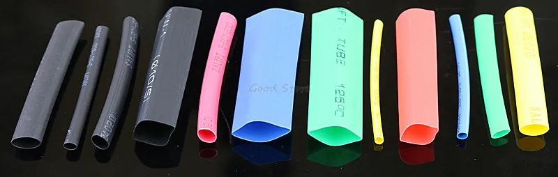530PCS/580PCS/260PCS Heat Shrink Tubing Insulation Shrinkable Tubes Wire Cable Sleeve Kit Heat Shrink Tubes