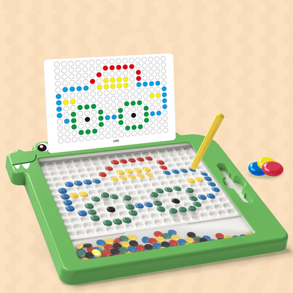 

Magnetic Drawing Ages Magnetic Toys For Kids Ages 3 5 3 5 Reusable Plastic Compact Beads Toys Educational Toy Painting Board