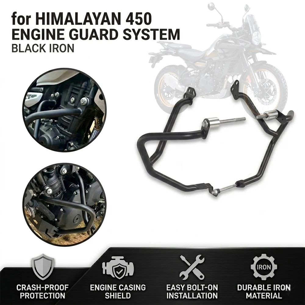 Für Himalayan450 Himalayan452 HIMALAYAN 450 452 2024-2026 Motorrad-Modifikationsteile Motorschutz Sturzbügel Anti-Sturz-Schutz