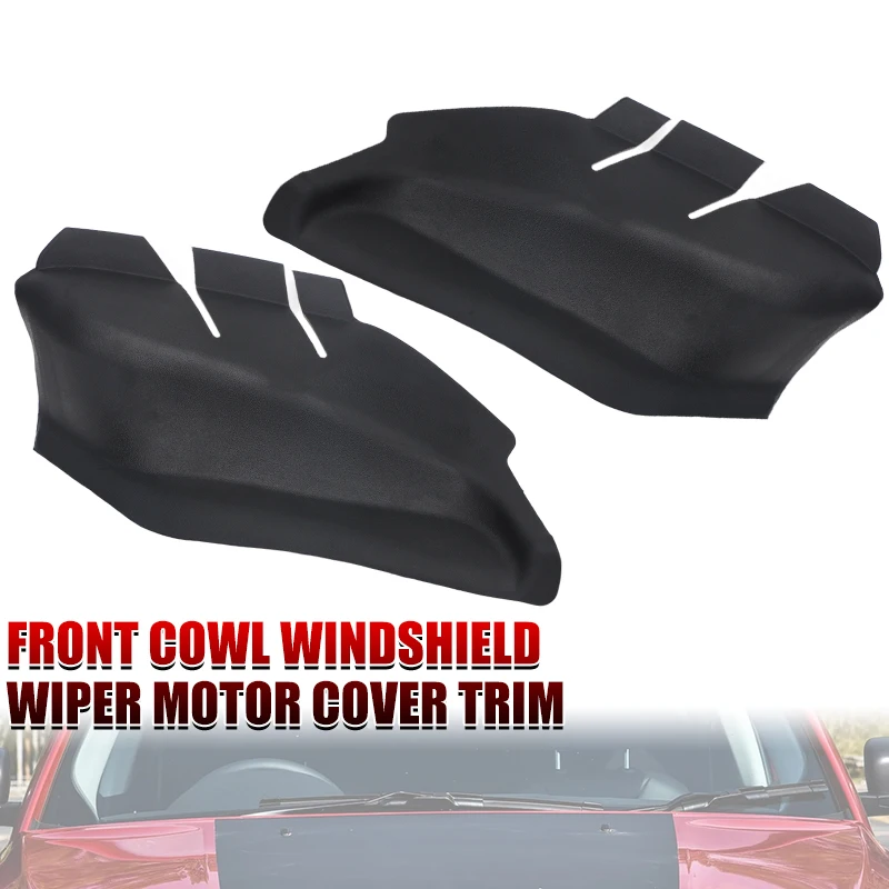 Left Right Cowl Side Panel Trim For Jeep Compass 2018-2025 Front Windshield Wrap Corner Trim 7AA46RXFAA 7AA47RXFAA 5UT12RXFAB