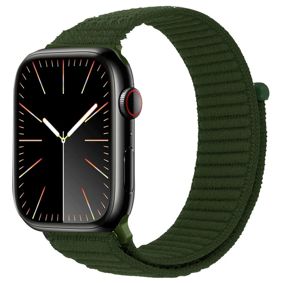 Nylon bandje voor Apple Watch Ultra 2 3 horlogeband 45mm 49mm 42mm 46mm 44mm 41mm 40mm armband Iwatch serie 11 9 8 7 6 SE 10