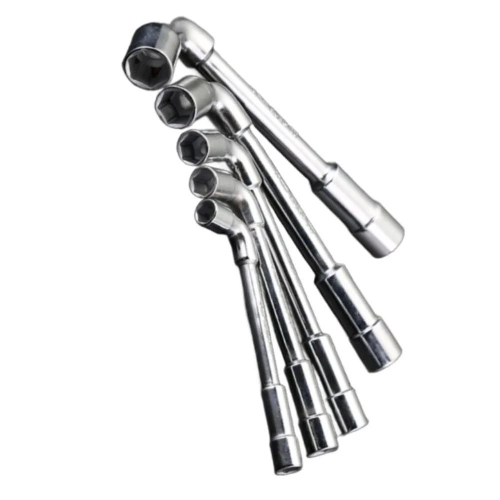 L Shaped Socket Wrench Chromium Vanadium Steel 6-19MM Hexagonal Bent Head External Hex Tool For Mechanic Repair Tight Space High