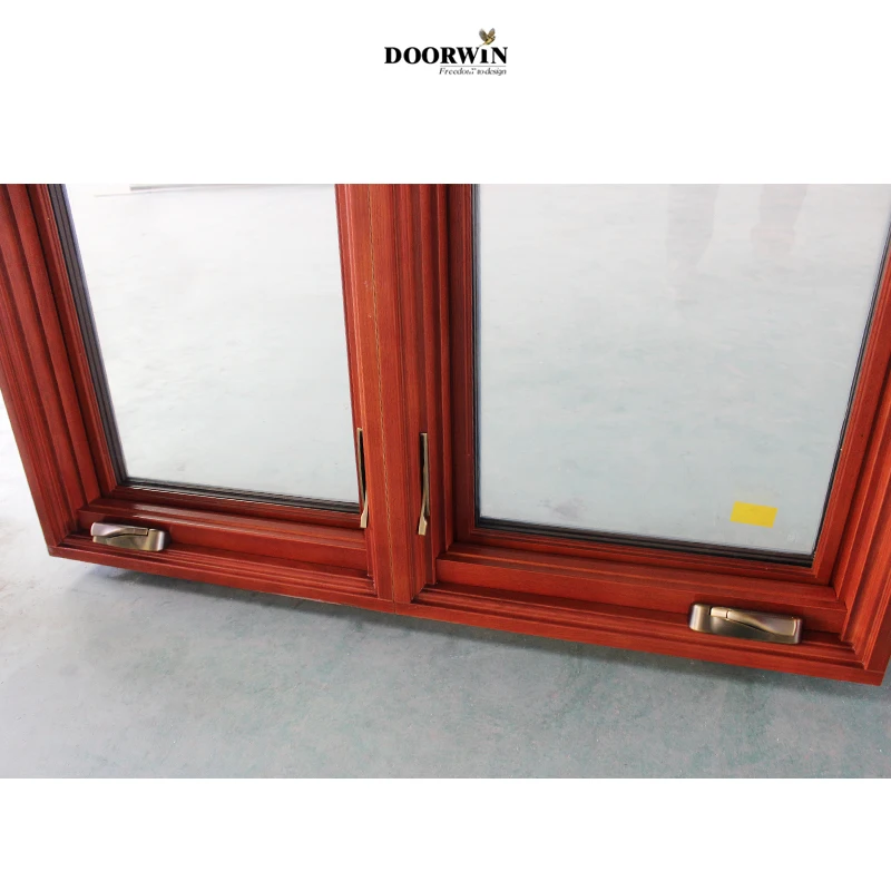 Wood Grill Design Crank Casement Windows Wood Arched Window Doorwin California Hot Sale Round Arch Window