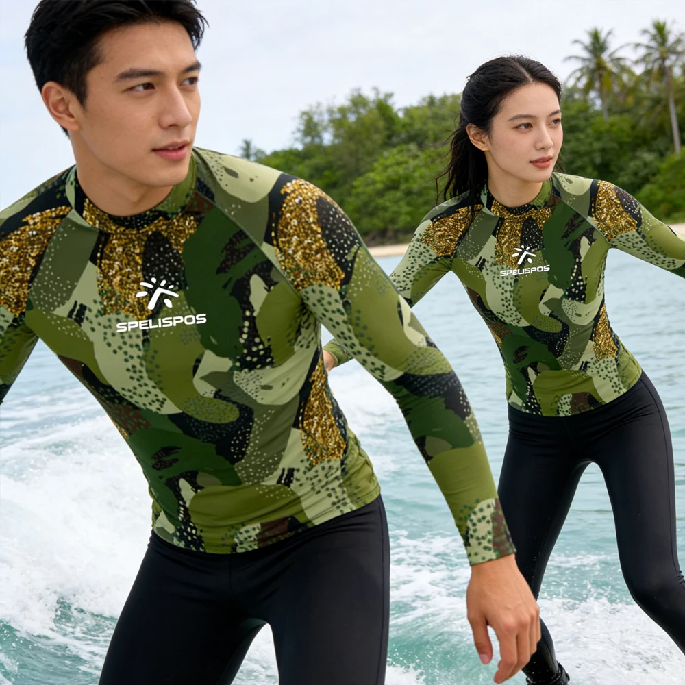 

Men Women Sailing Top Wear Long Sleeve Rash Guard Surfing Shirt Quick Dry Swim Beach Rashguard for Water Sport Fishing Touring