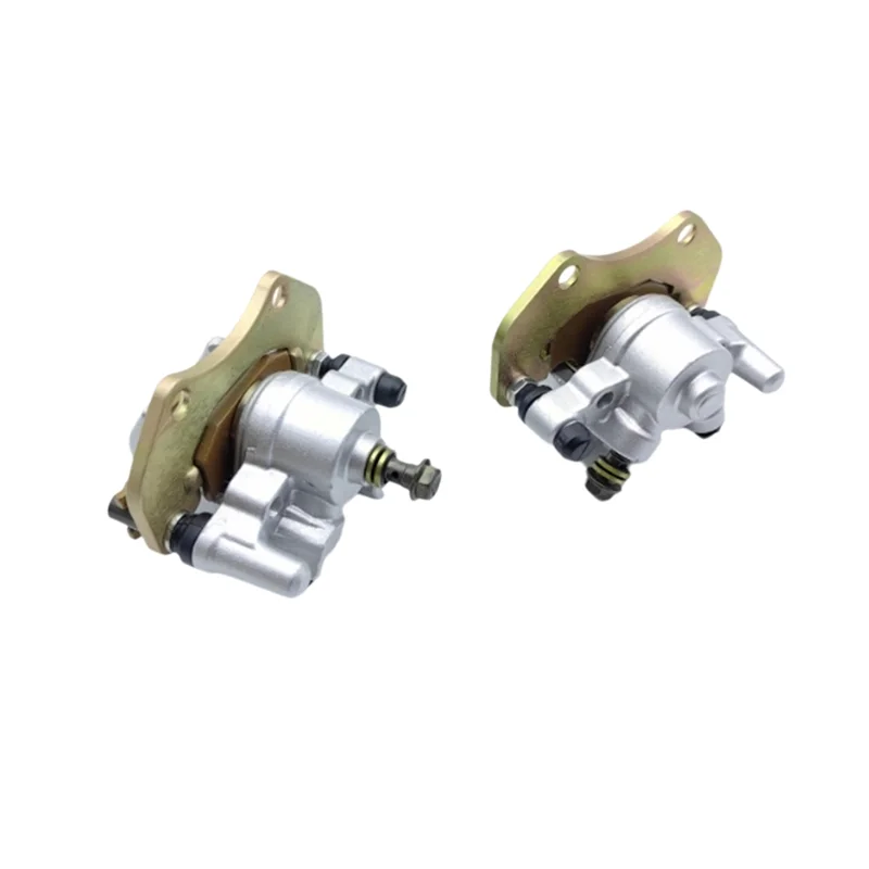 AASS-1Pair Front Brake Caliper Assembly With Pads For Can-Am Outlander Max Series 330 To 850, '04 To '15 view 2