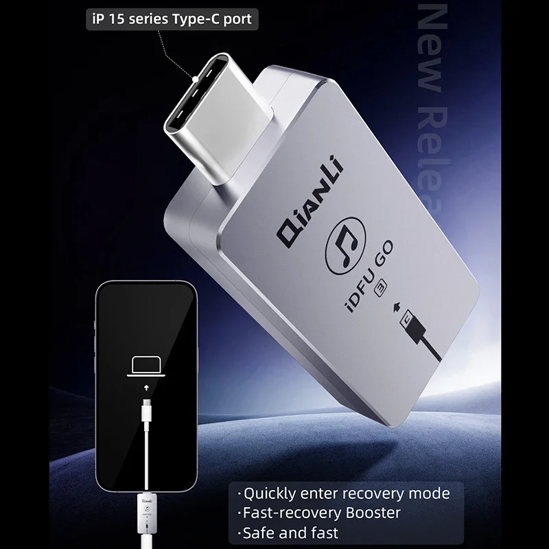 Qianli IDFU GO 3 Quick Startup Artifact for IPhone Support All IOS Devices with Lightning Interface Fast Recovery Booster