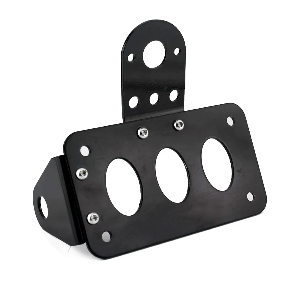 

For Harley Axle Side Mount Modified License Holder Plate Motorcycle Number Plate Rear Taillight Bracket