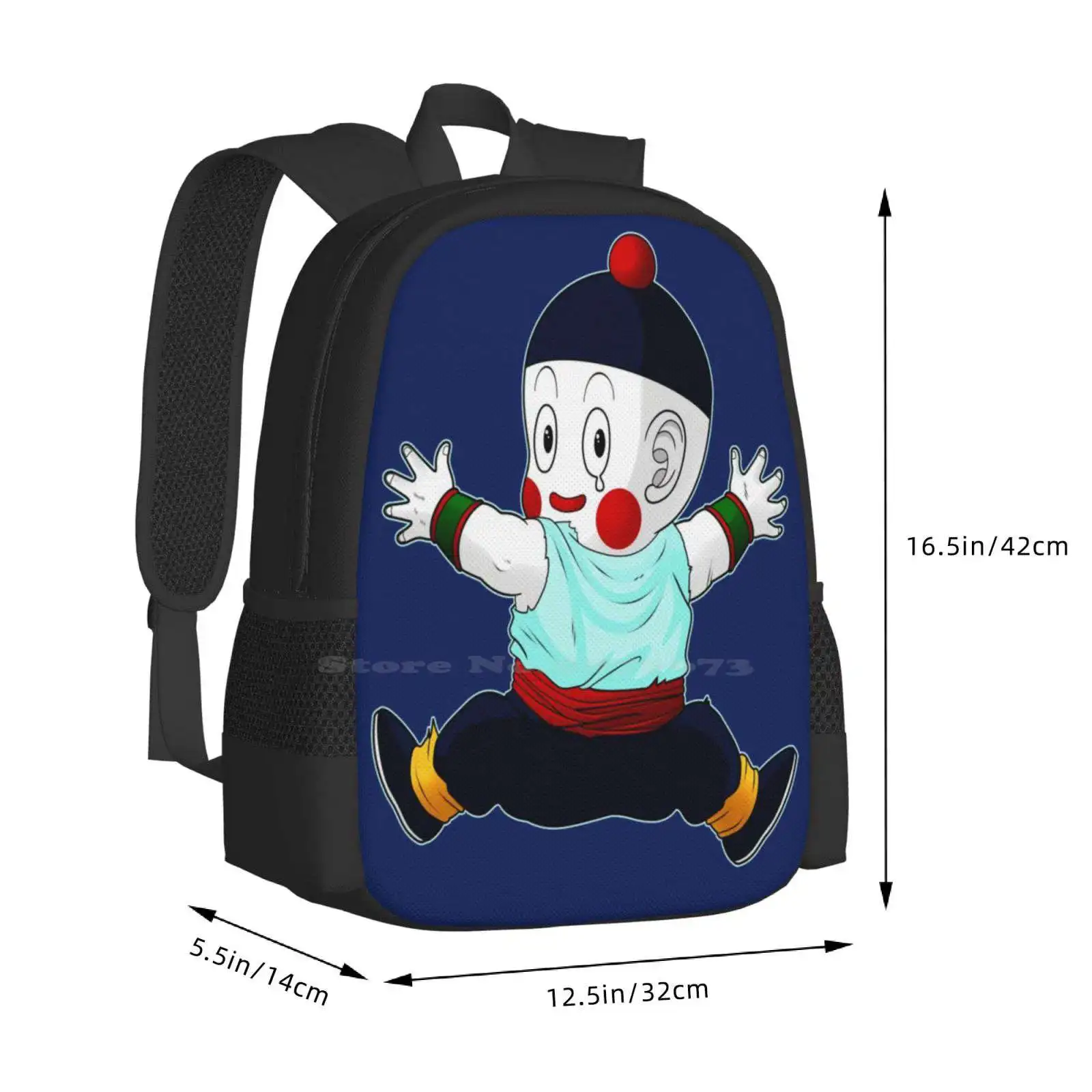 Goodbye Tien Backpacks For School Teenagers Girls Travel Bags Tien Shin Han Chiaotzu Explosion